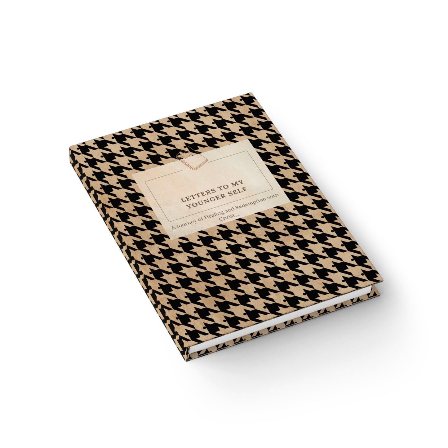 Letters to Myself Keepsake Journal - Houndstooth