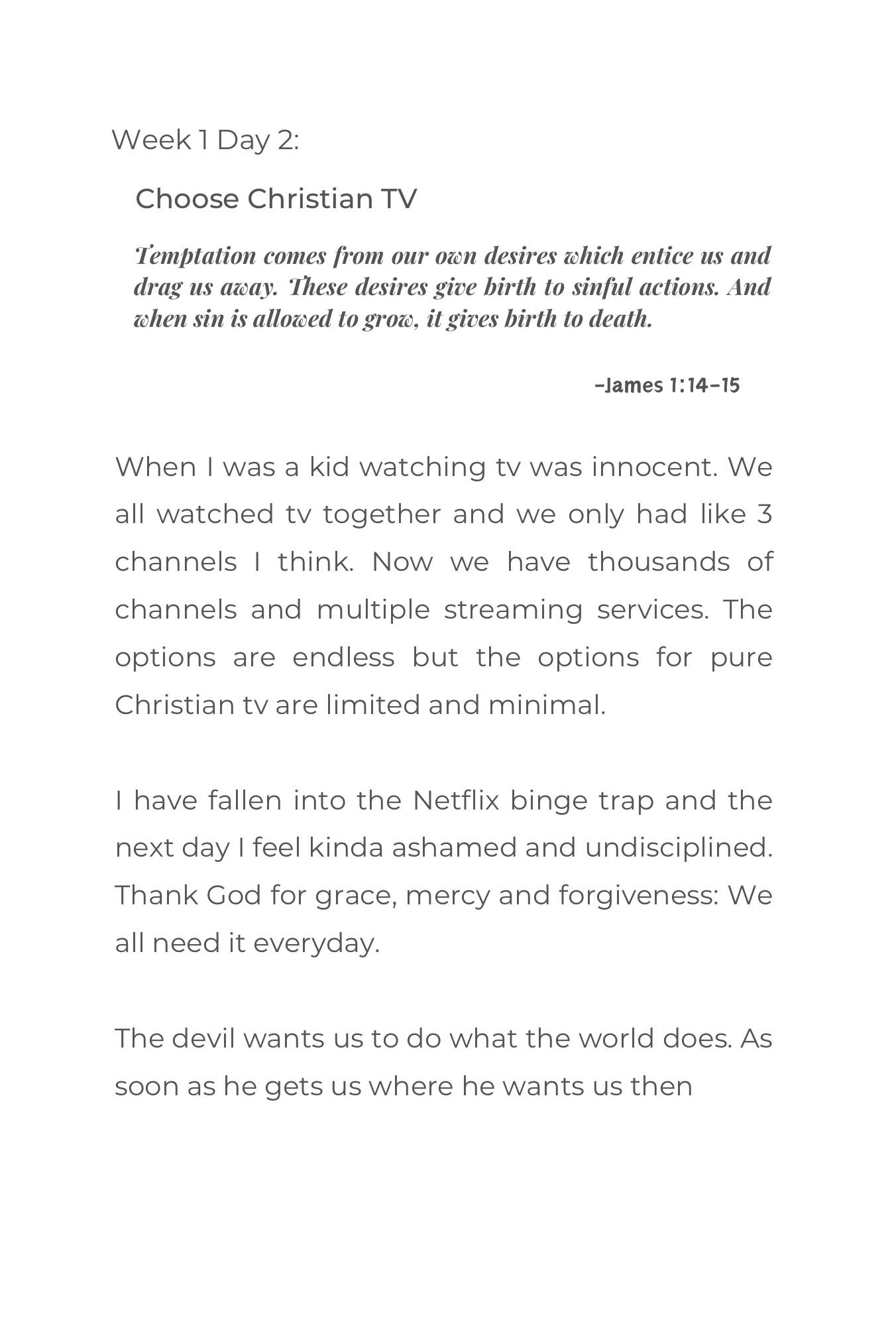 Choose Him Original Digital Devotional