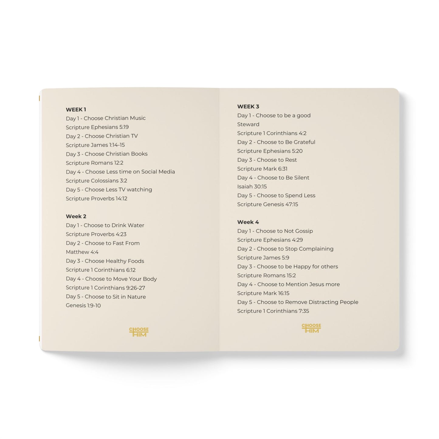 Choose Him 30 Day Devotional Companion
