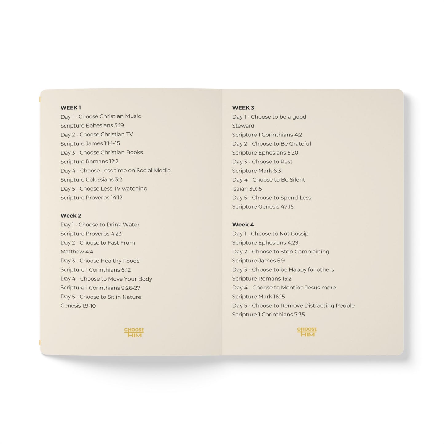 Choose Him Digital Devo with Companion Notebook