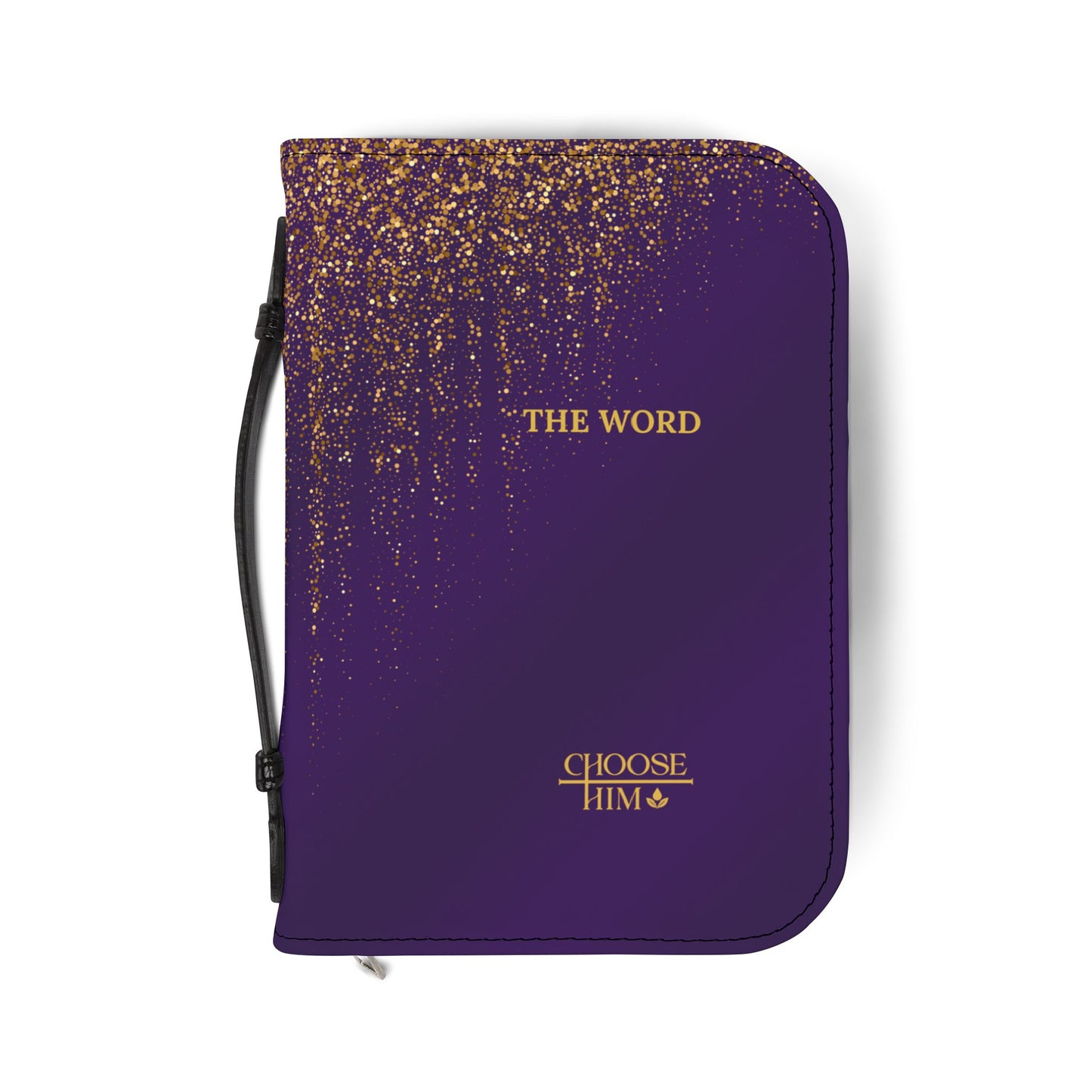 Choose Him Purple Sparkle Bible Cover