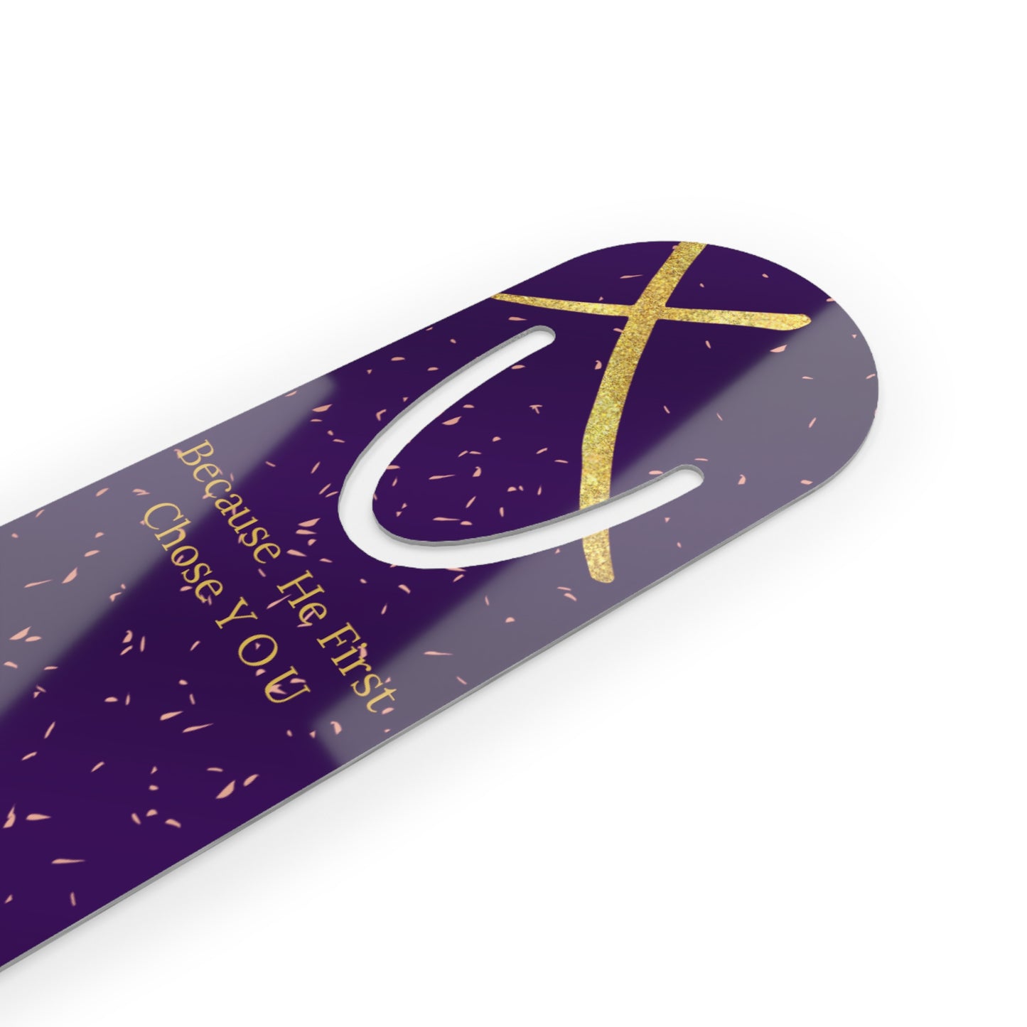 Choose Him Purple Bookmark