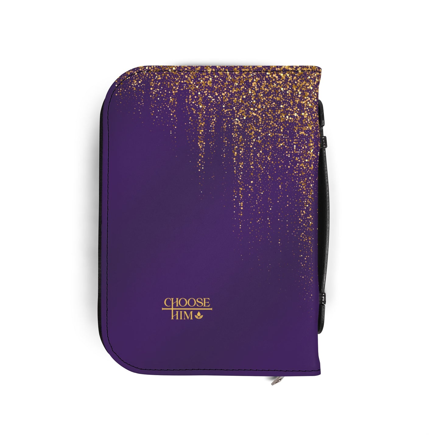 Choose Him Purple Sparkle Bible Cover