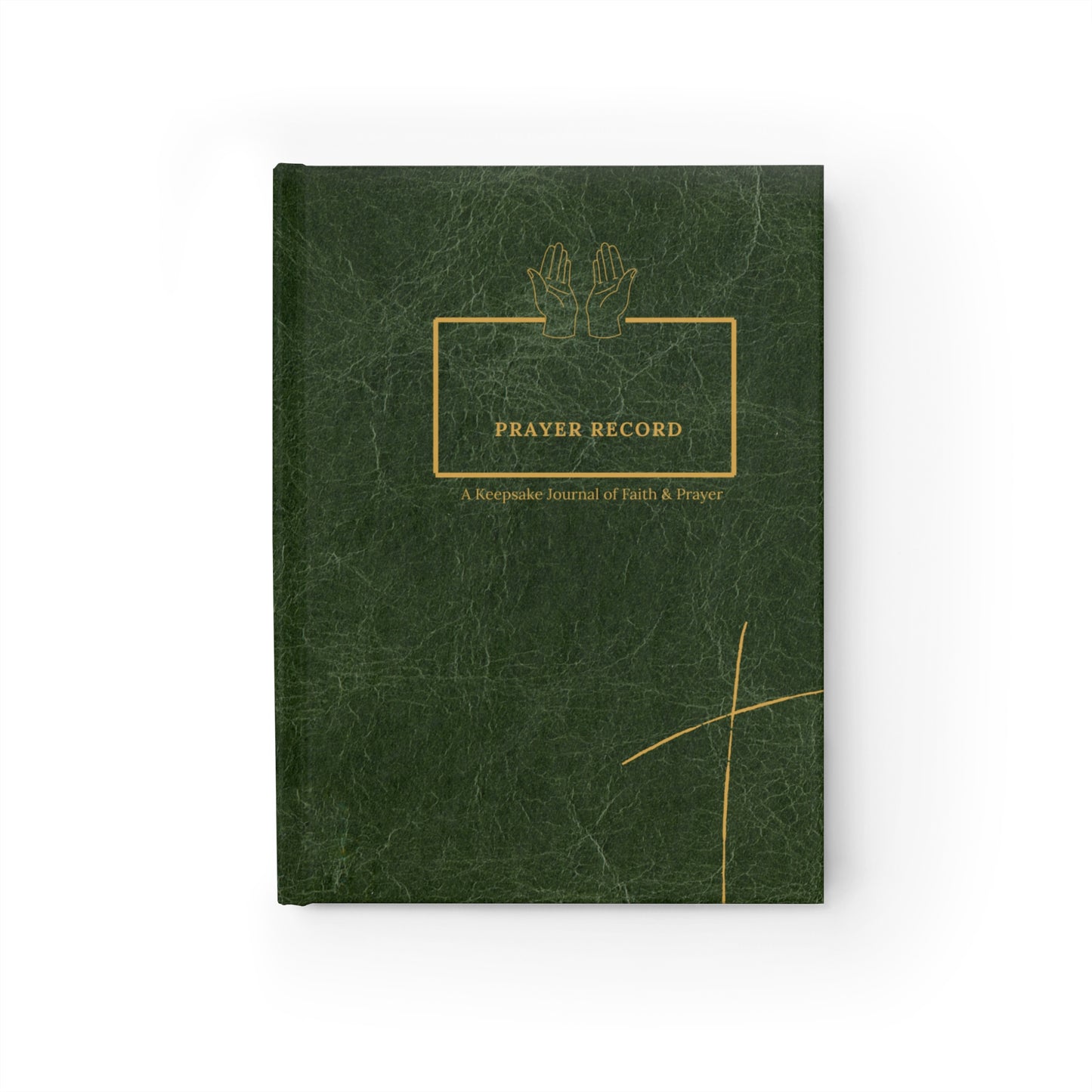My Prayer Record Journal - Dark Green