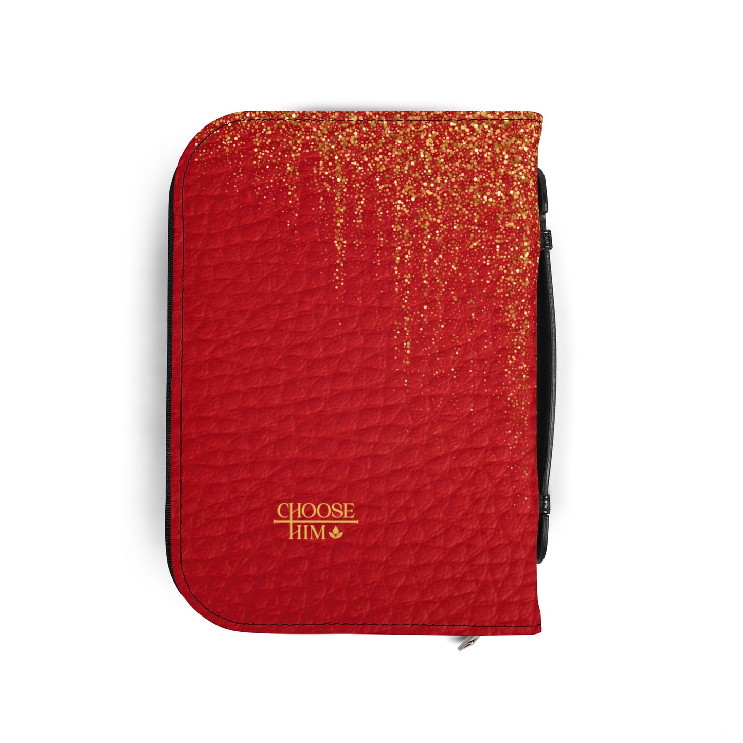 Choose Him Red Sparkle Bible Cover