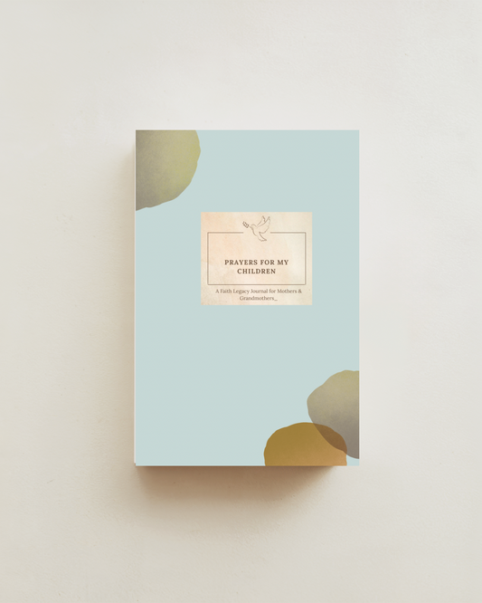 Prayers for My Children Journal - Teal