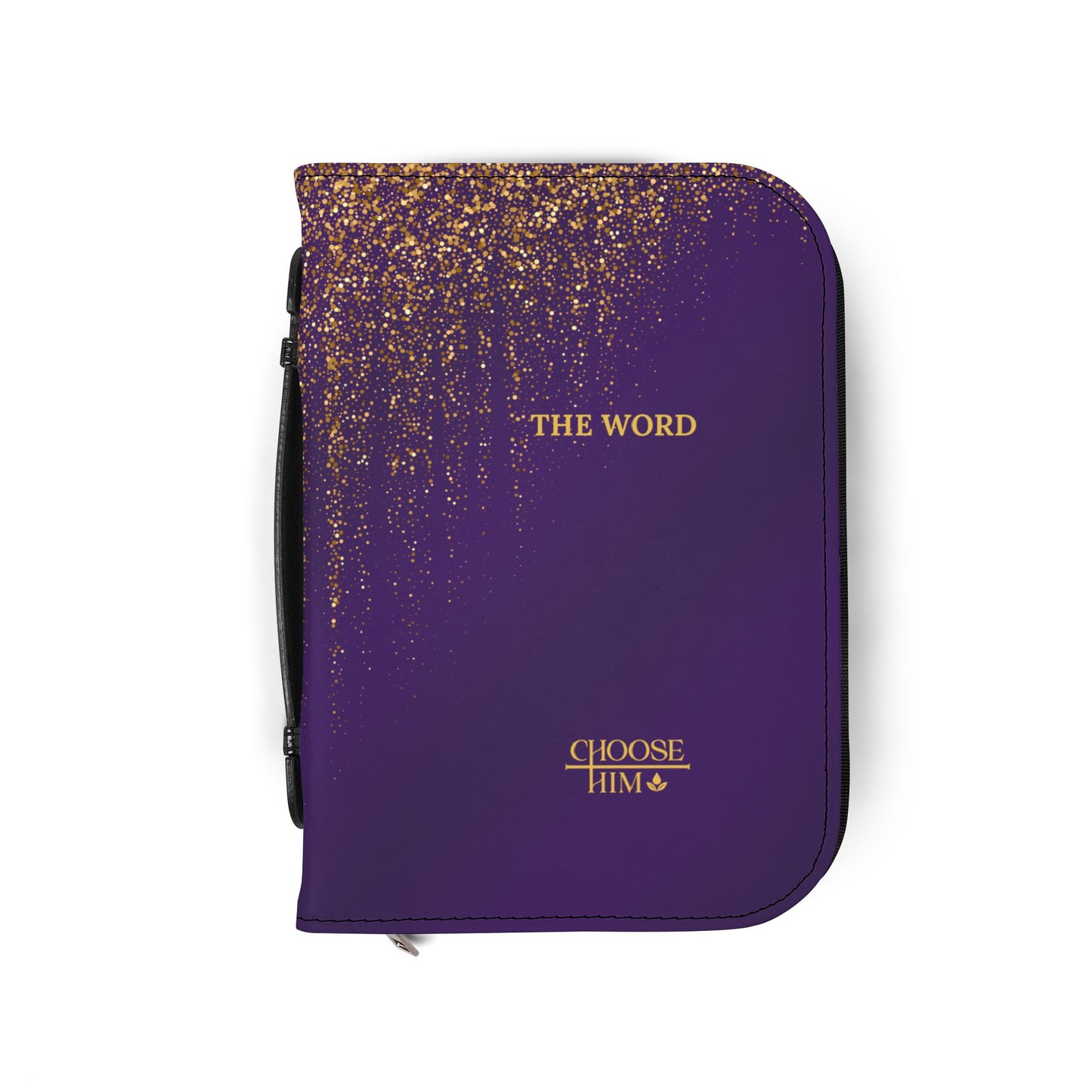 Choose Him Purple Sparkle Bible Cover