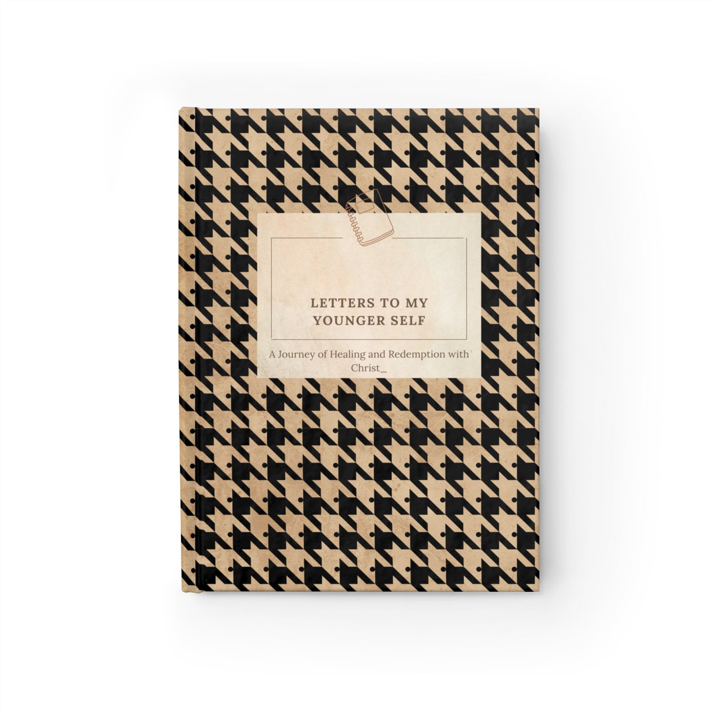 Letters to Myself Keepsake Journal - Houndstooth