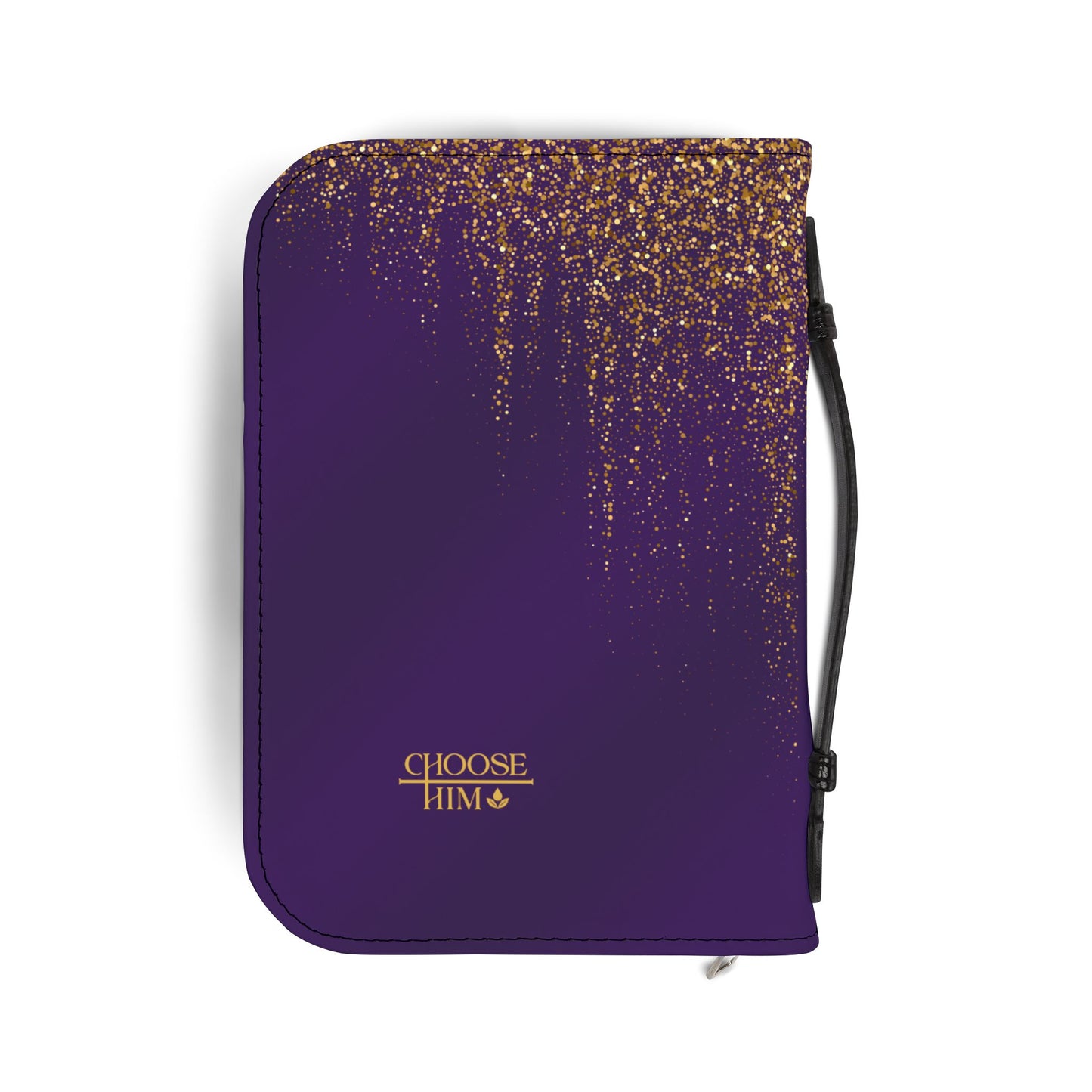 Choose Him Purple Sparkle Bible Cover
