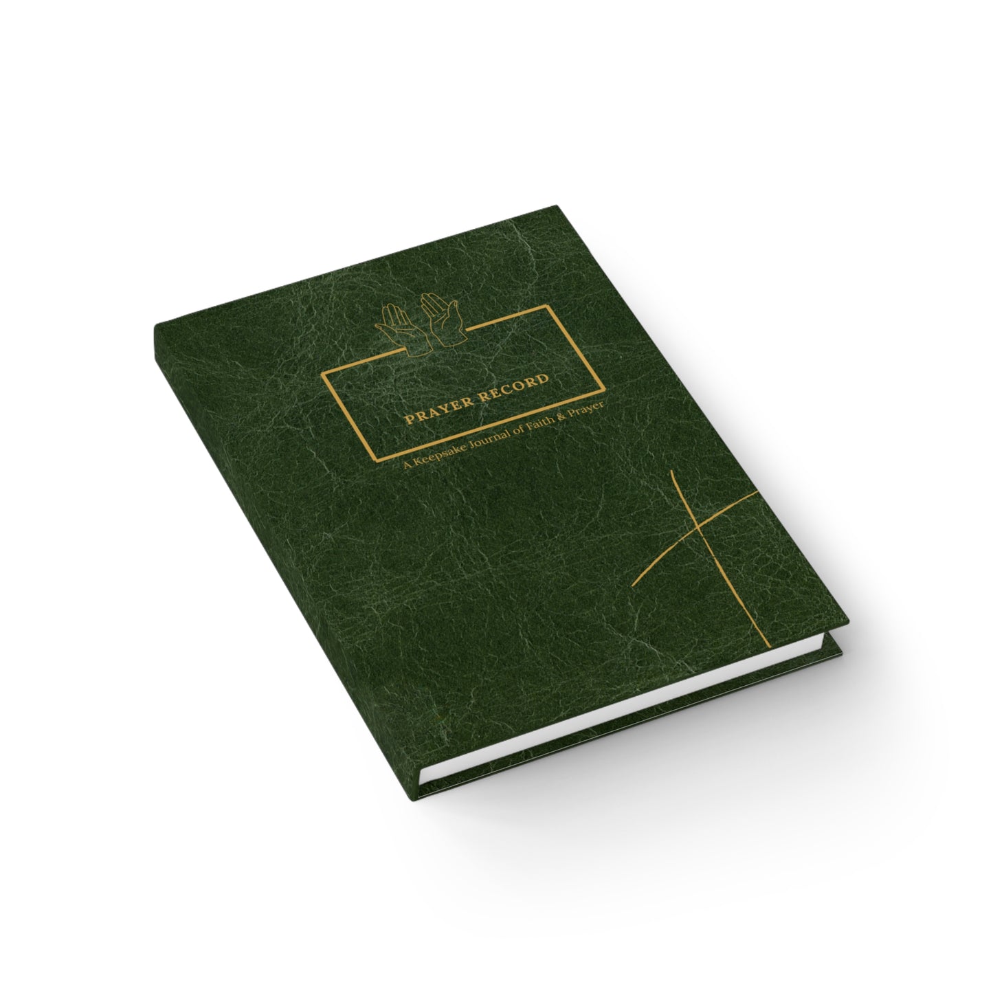 My Prayer Record Journal - Dark Green