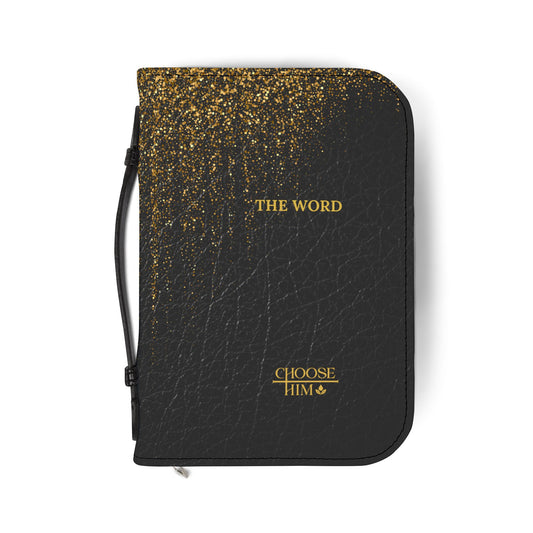 Choose Him Sparkle Black Bible Cover