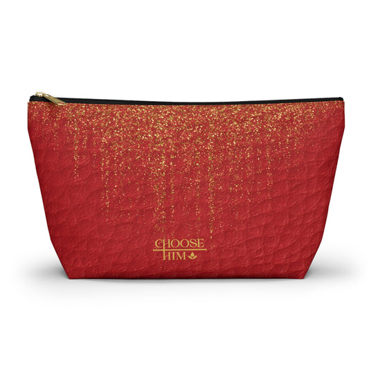 Choose Him Red Bible Accessory Pouch