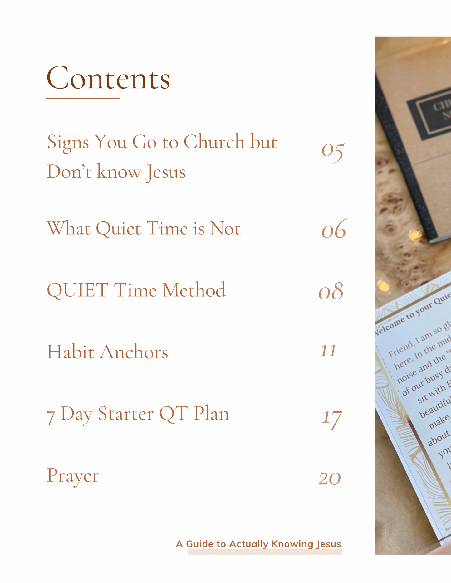 Guide To Actually Knowing Jesus