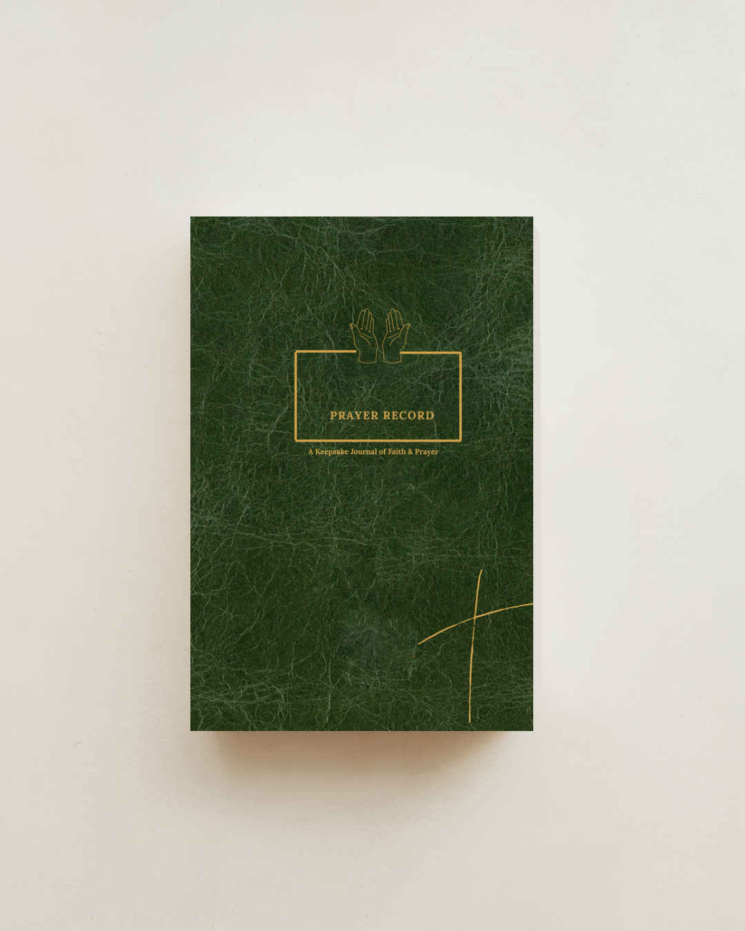 My Prayer Record Journal - Dark Green