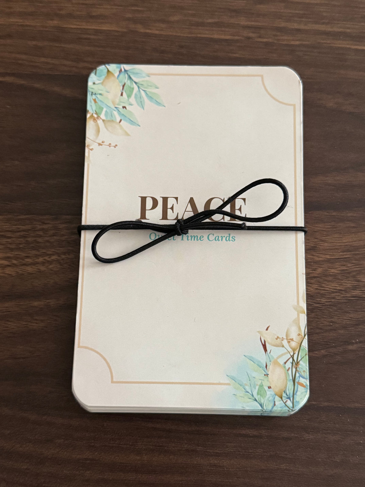 Quiet Time Cards Peace Set