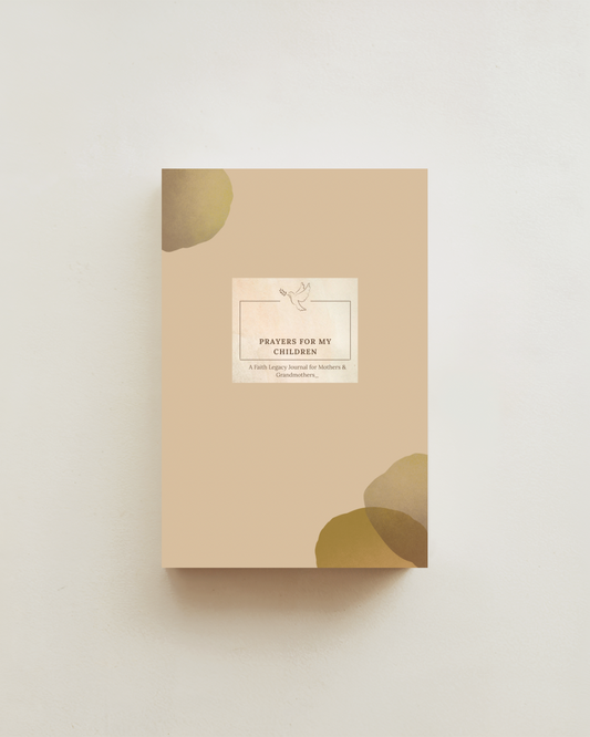 Prayers for My Children Journal - Brown