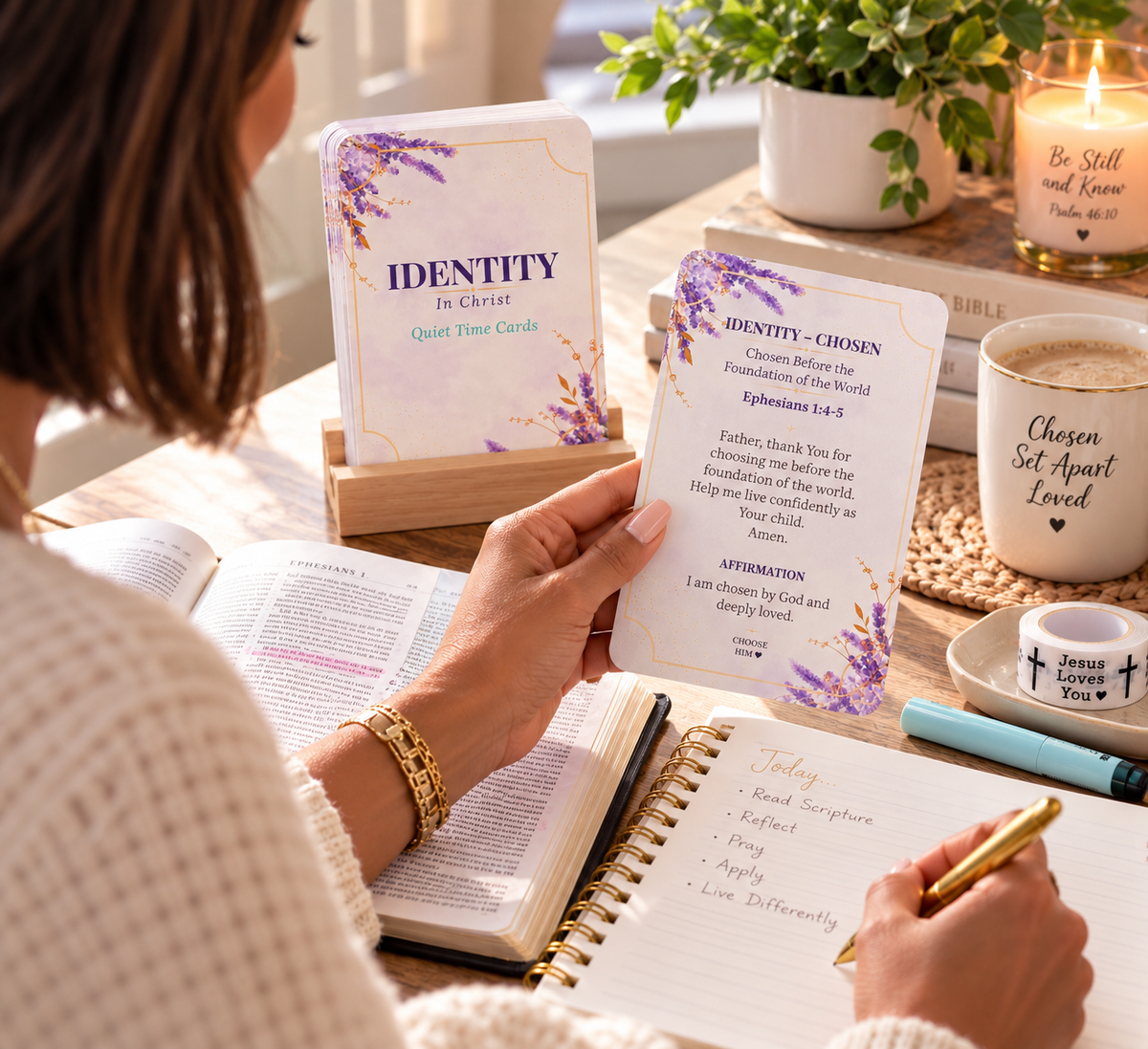 Quiet Time Cards Trio Gift Set