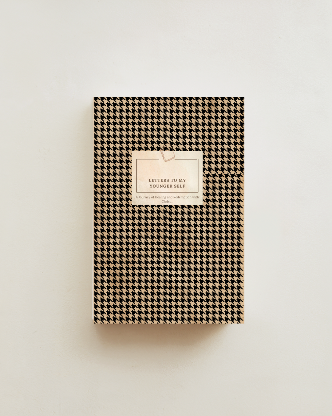 Letters to Myself Keepsake Journal - Houndstooth