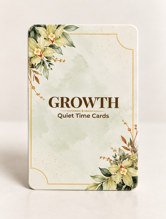 Quiet Time Cards Growth Set