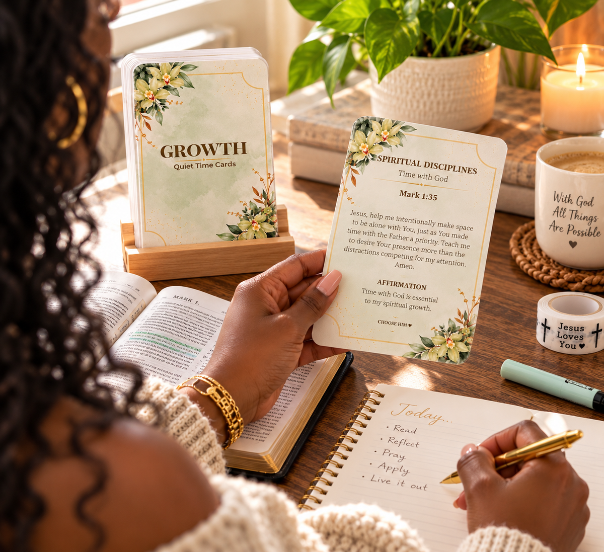Quiet Time Cards Trio Gift Set