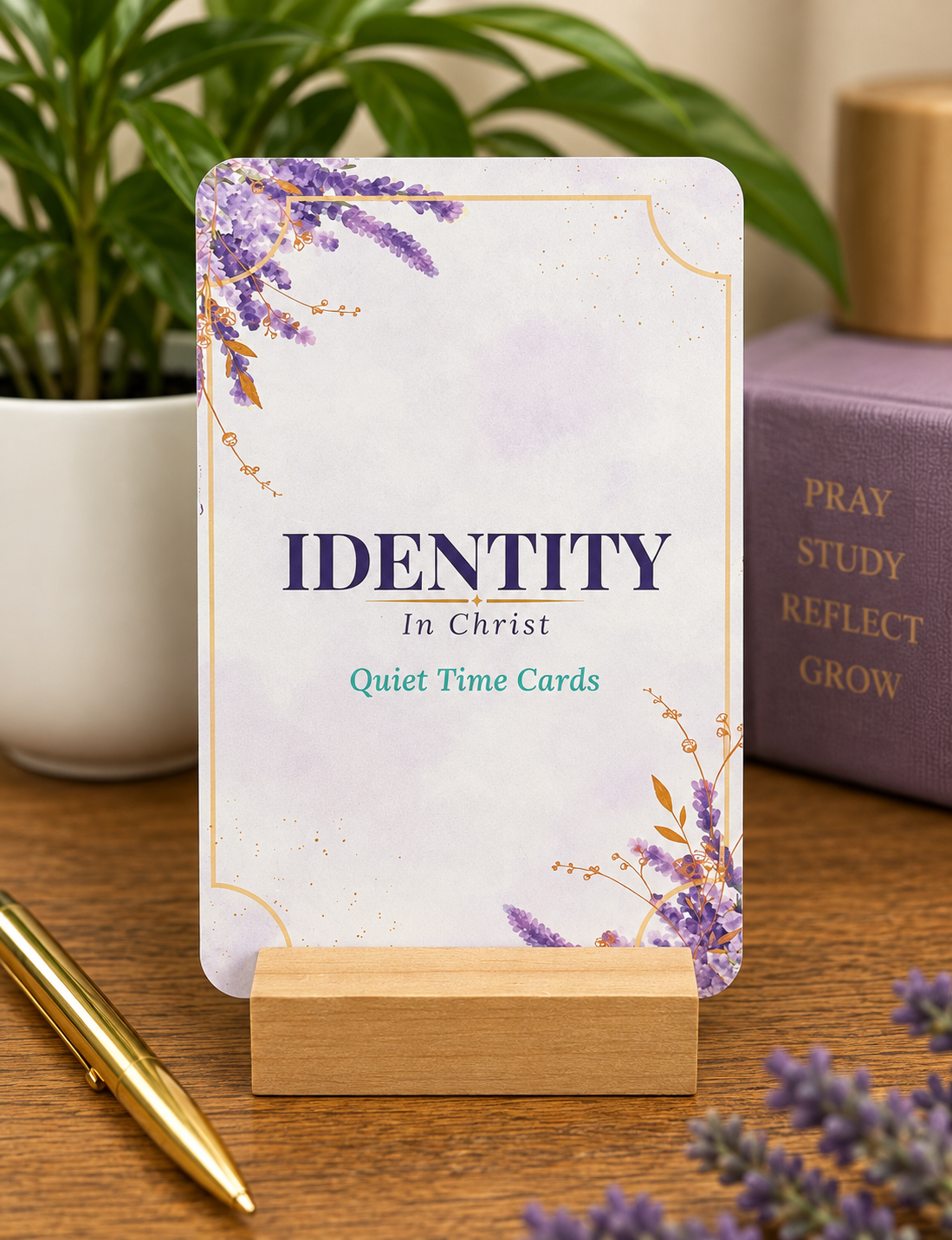 Quiet Time Cards Identity Set