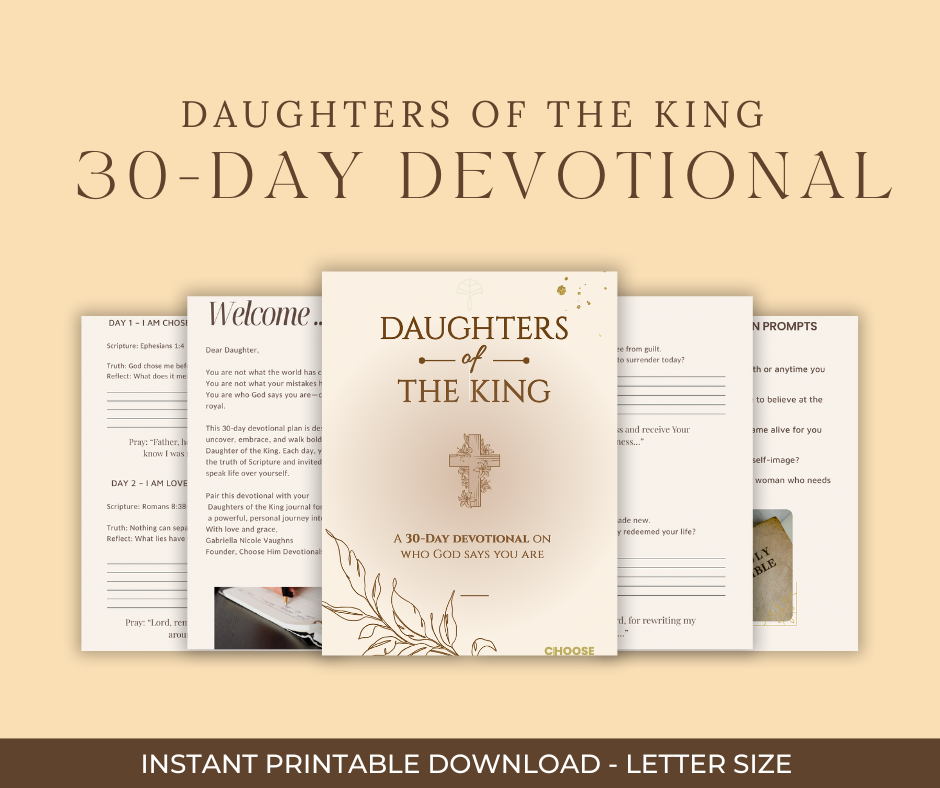 Choose Him Daughters of the King Digital Devotional