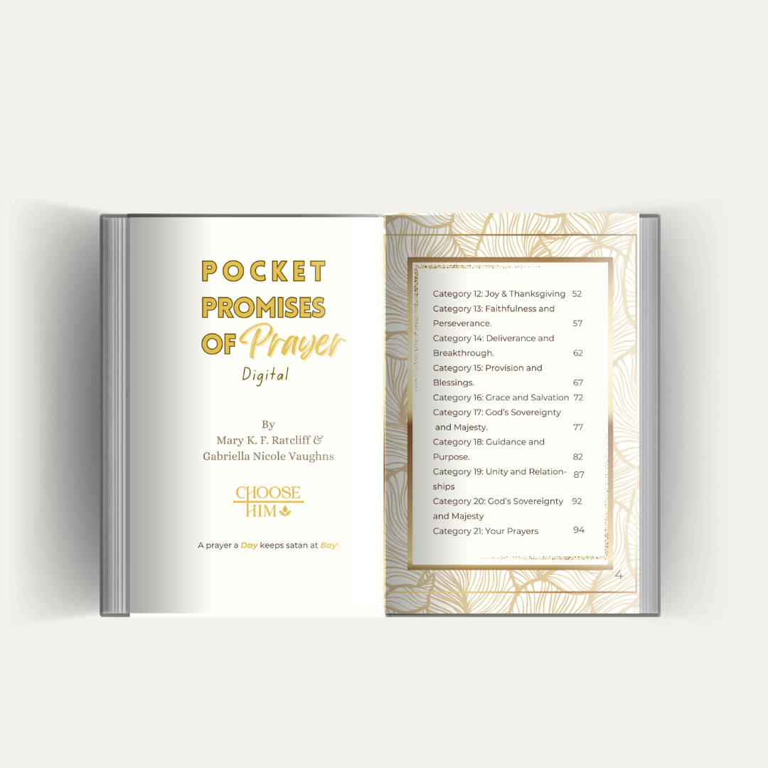 Digital Pocket Promises of Prayer